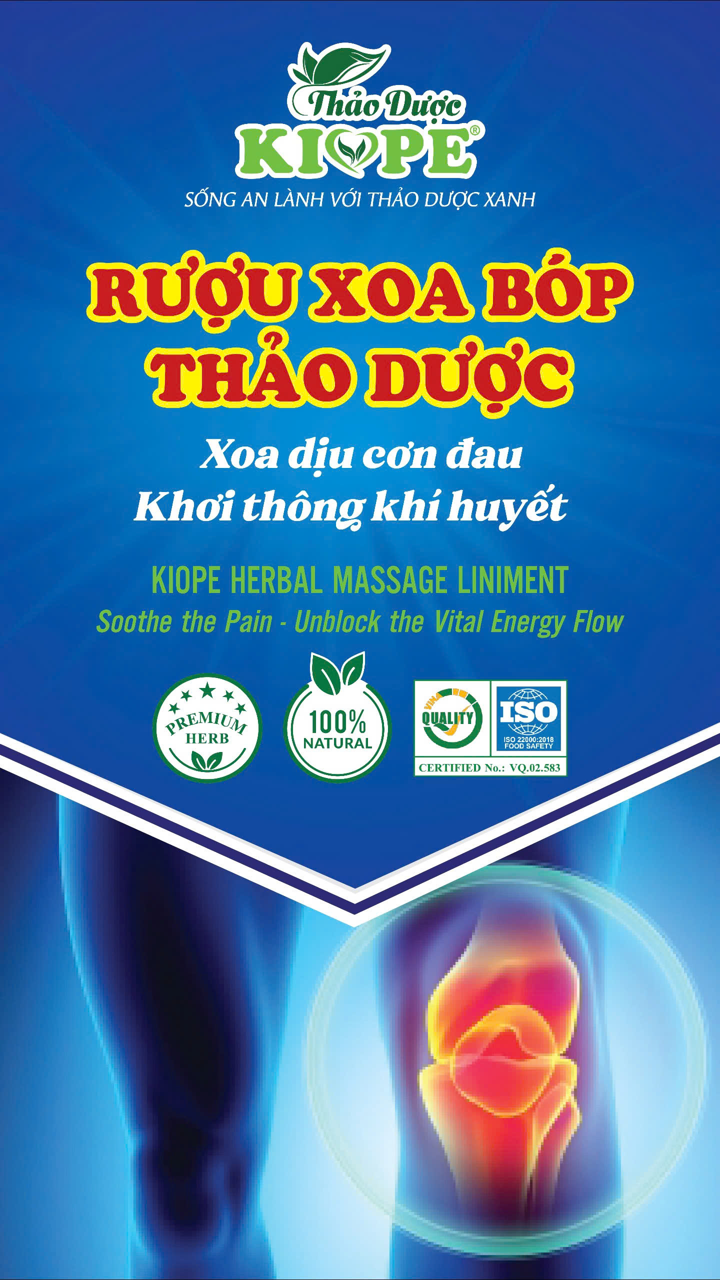 Rượu xoa bóp KIOPE